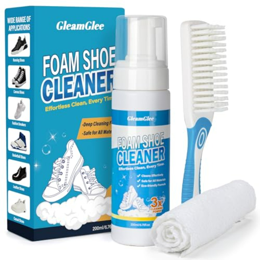 Sneaker Cleaning Kit - Shoe Cleaner 6.76 oz Deep-Cleaning Sneaker