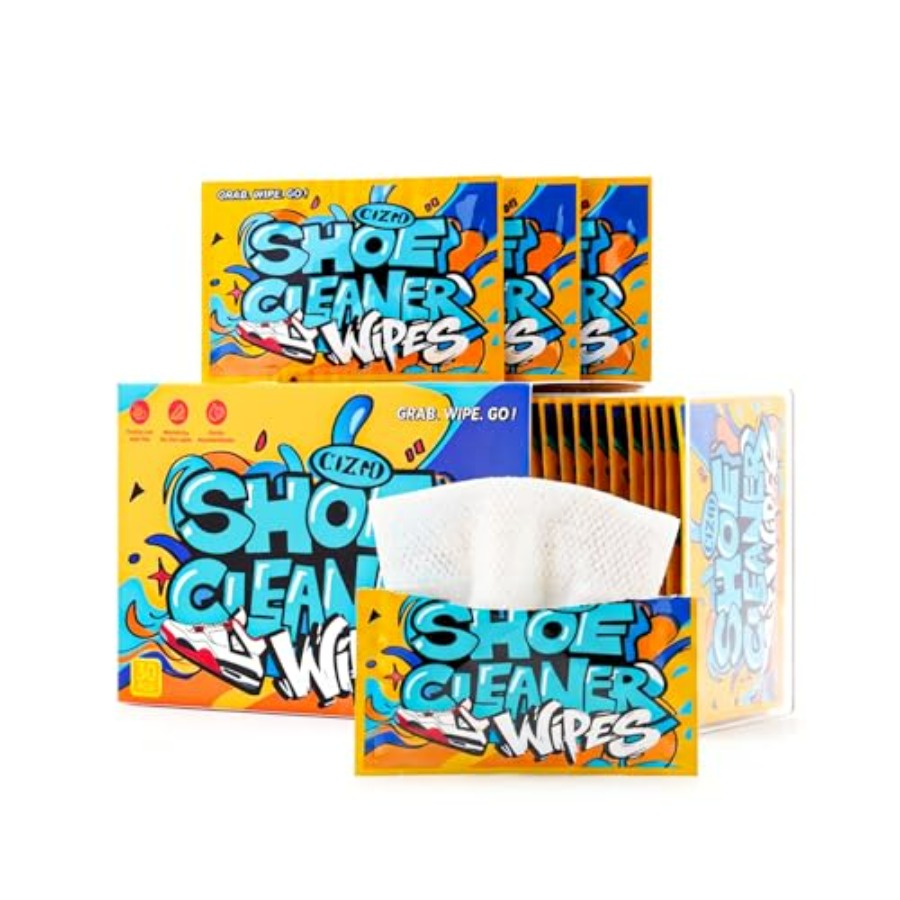Sneaker Care Cleaner - Shoe Cleaner Wipes, Shoe Cleaning Wipes