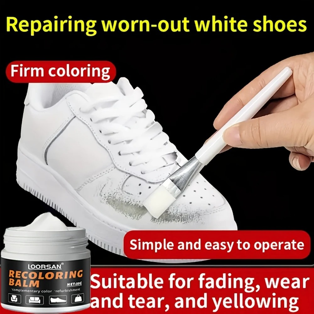 Sneaker Care Products - New White Shoe Edge Restorer 35g