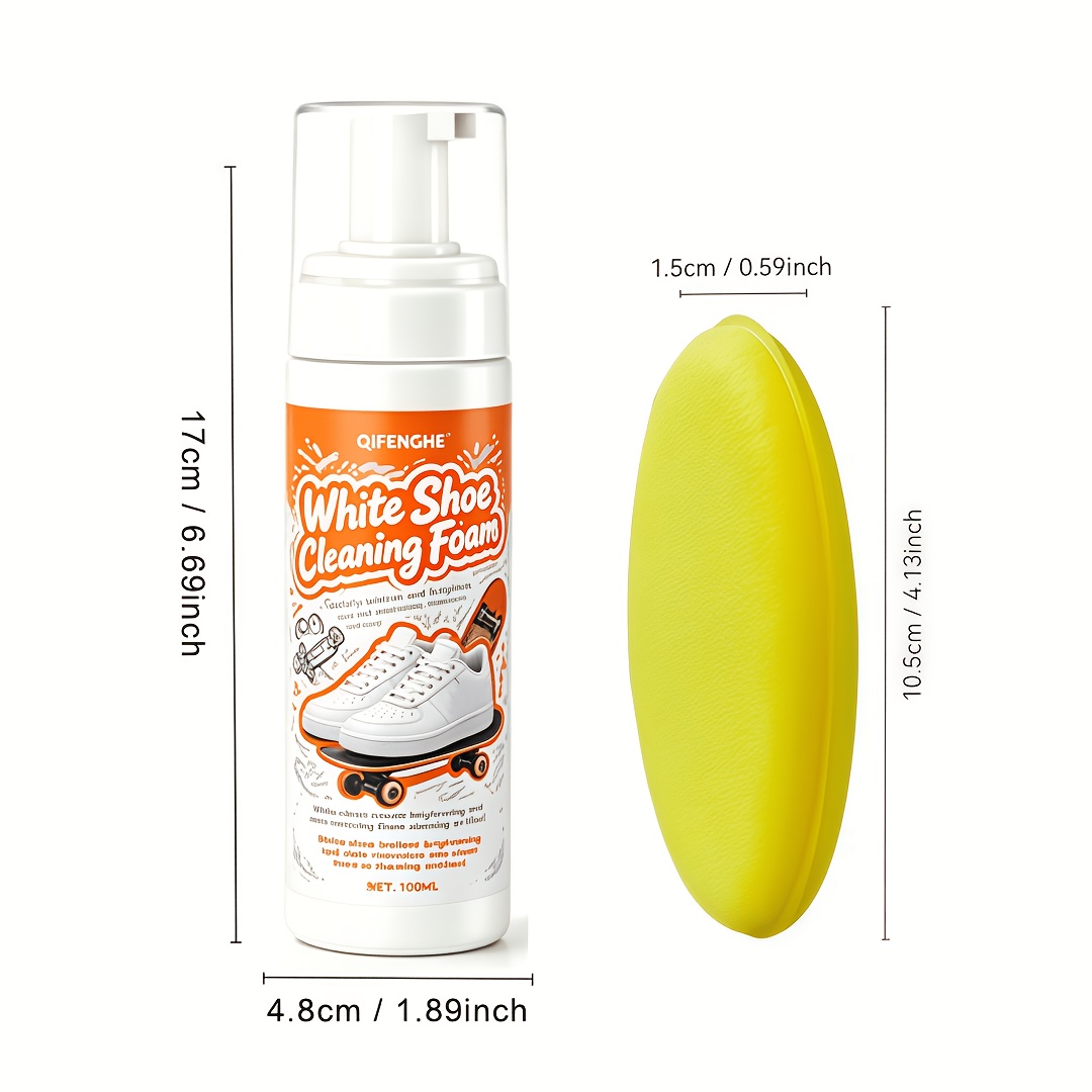 Portable No Rinse White Shoe C – Sneaker Care Cleaner recenzja i cena