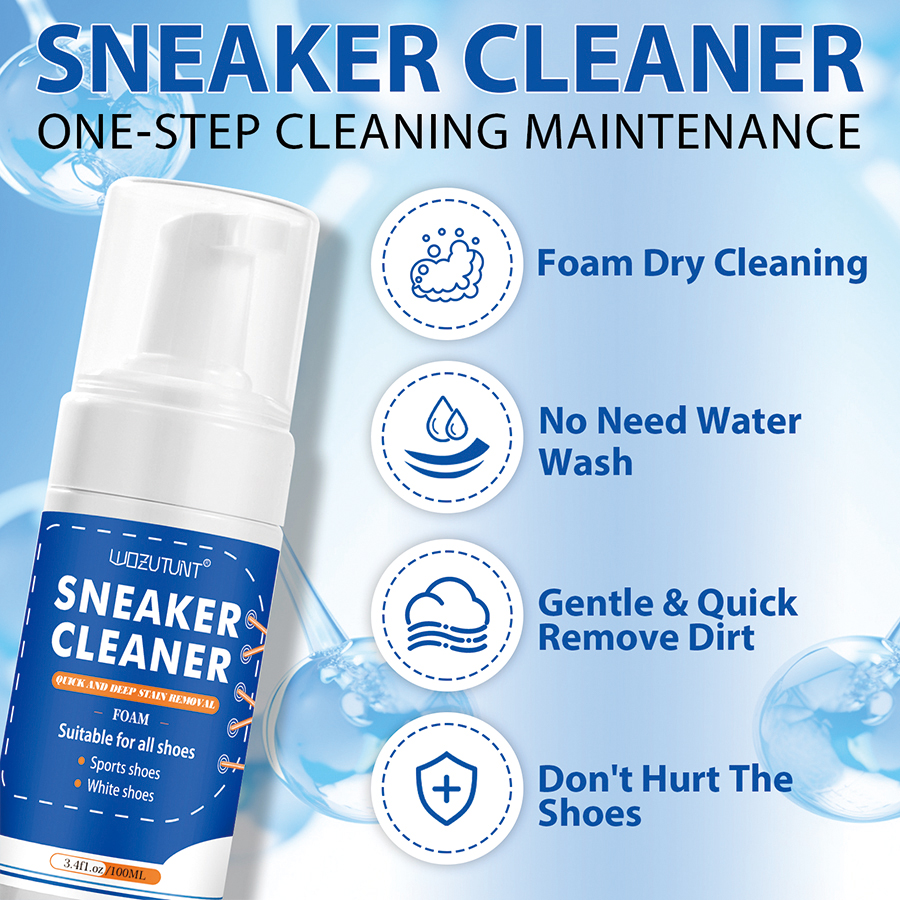 100ml White Shoe Cleaner No-wa – Sneaker Care Cleaner recenzja i cena