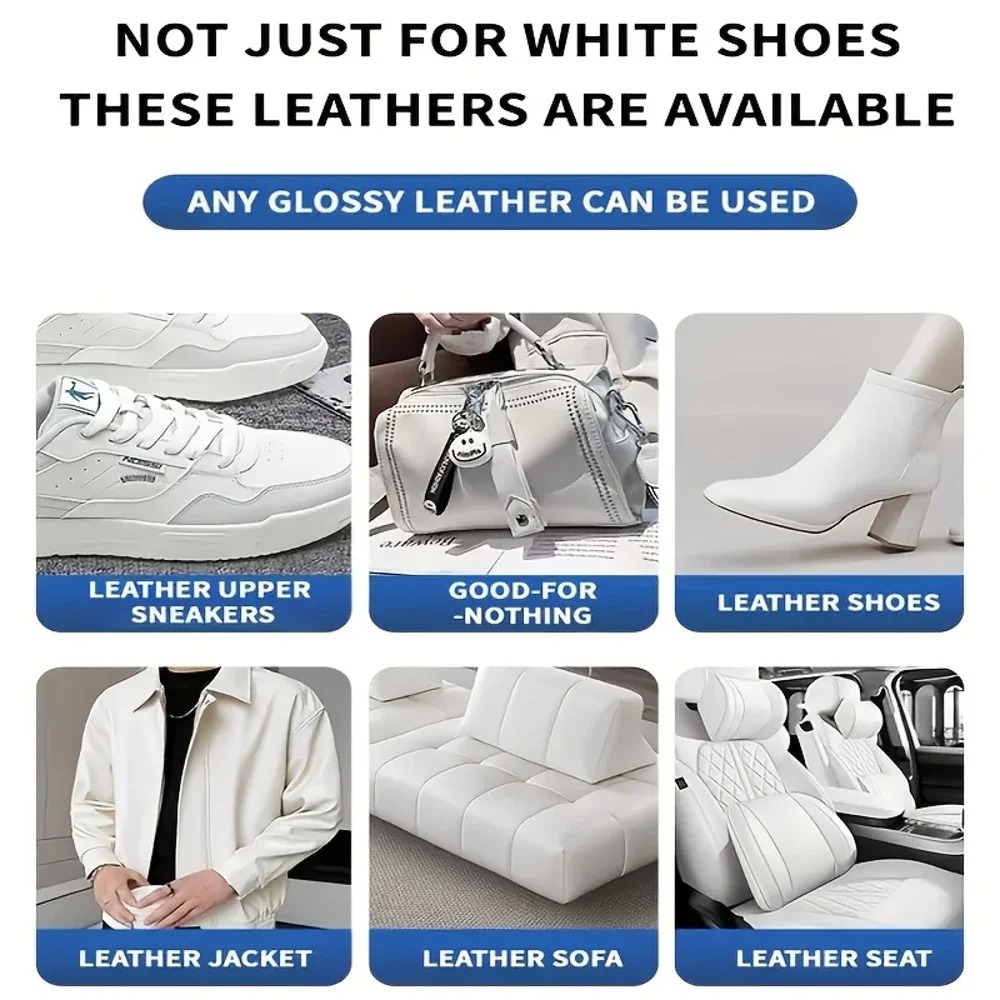 KJM White Leather Repair Cream – Sneaker Care Products recenzja i cena