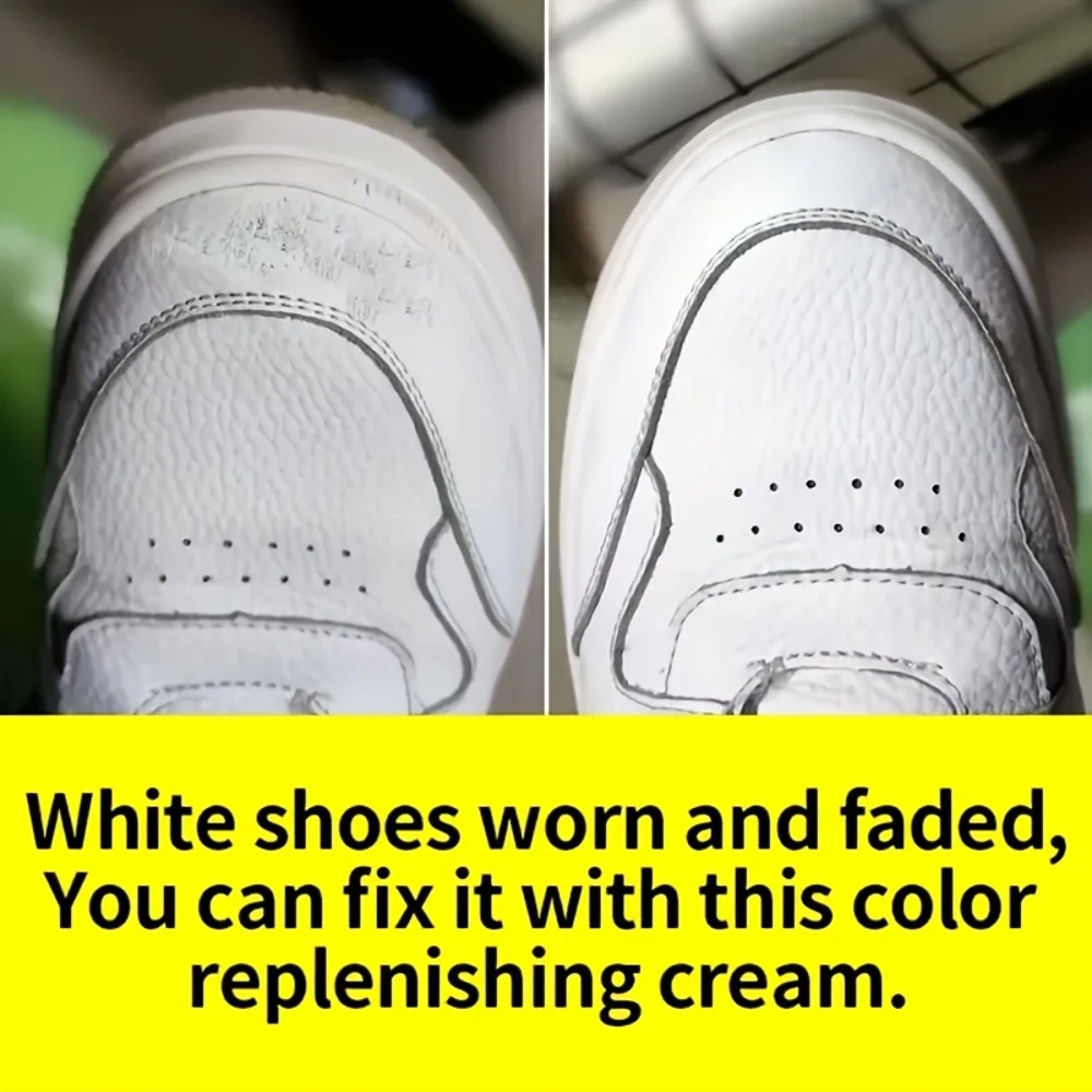 KJM White Leather Repair Cream – Sneaker Care Products recenzja i cena