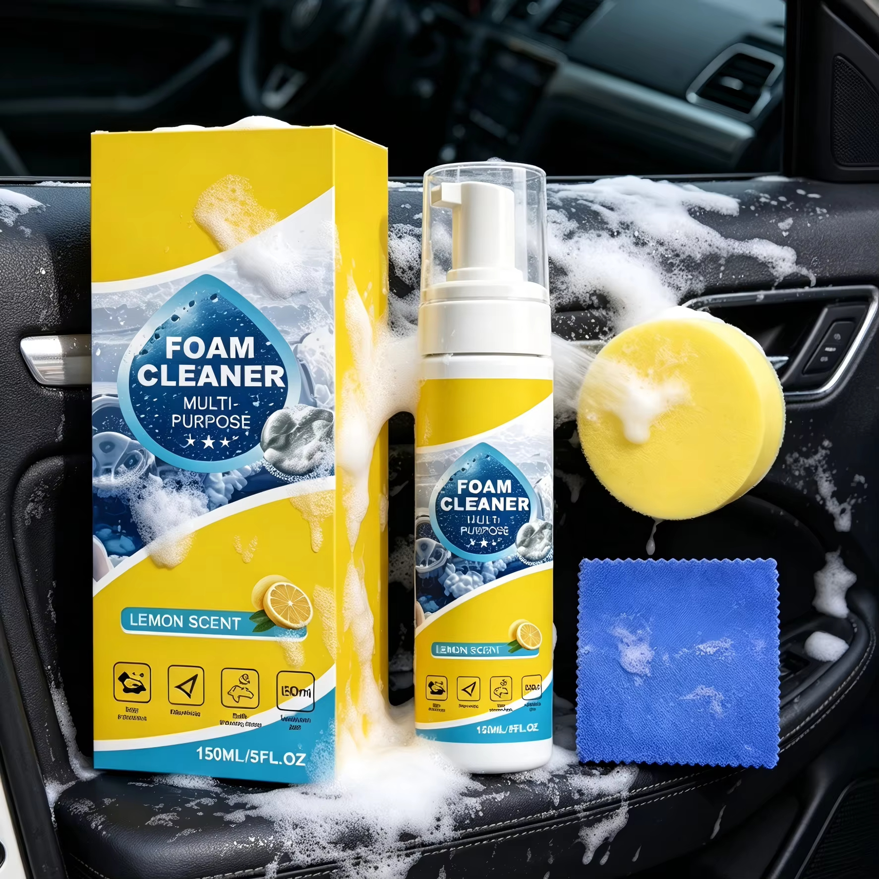 Multi-Purpose Foam Car Interio – Sneaker Care Products recenzja i cena