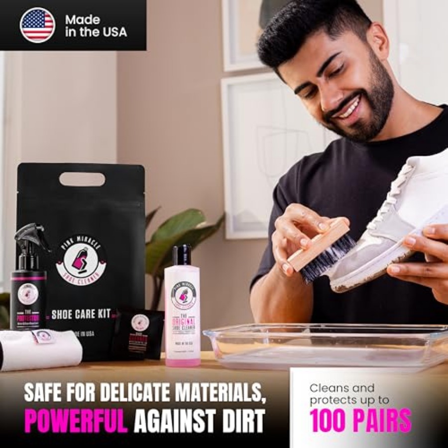Pink Miracle Shoe Care Kit - I – Sneaker Care Cleaner recenzja i cena