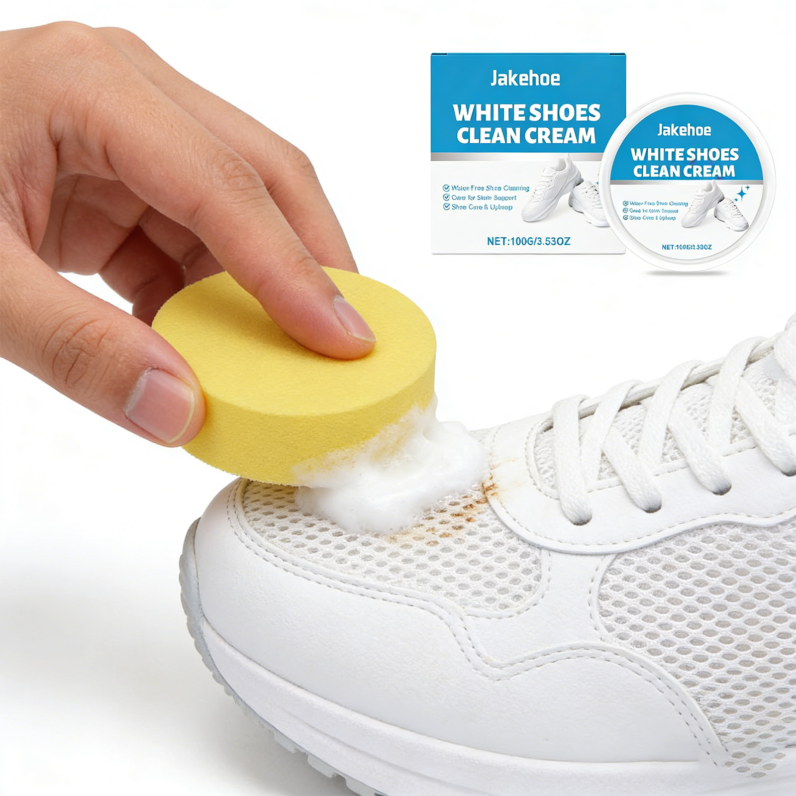 White Shoe Cleaner Cream Sneak – Sneaker Care Cleaner recenzja i cena