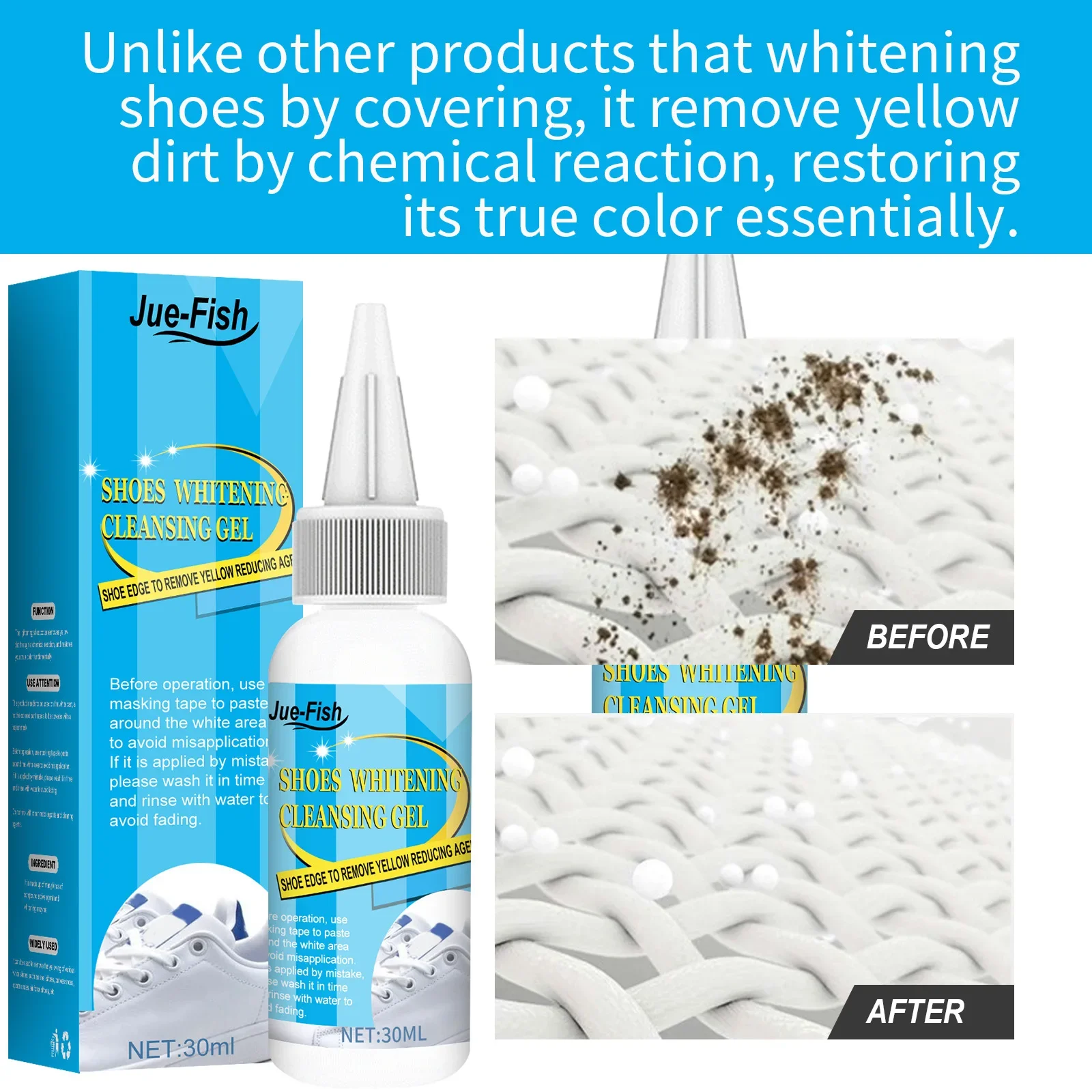 White Shoes Cleaning Gel Stain – Sneaker Cleaning Kit recenzja i cena