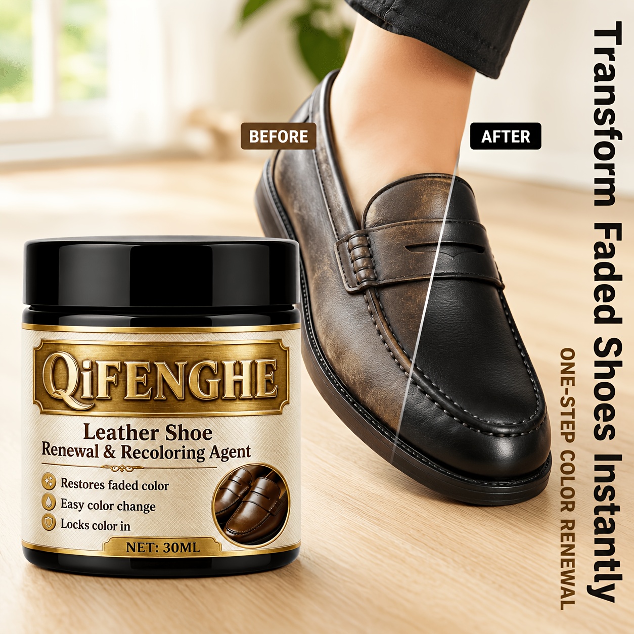 Leather Shoe Renewal Recolorin – Shoe Polish Cream recenzja i cena