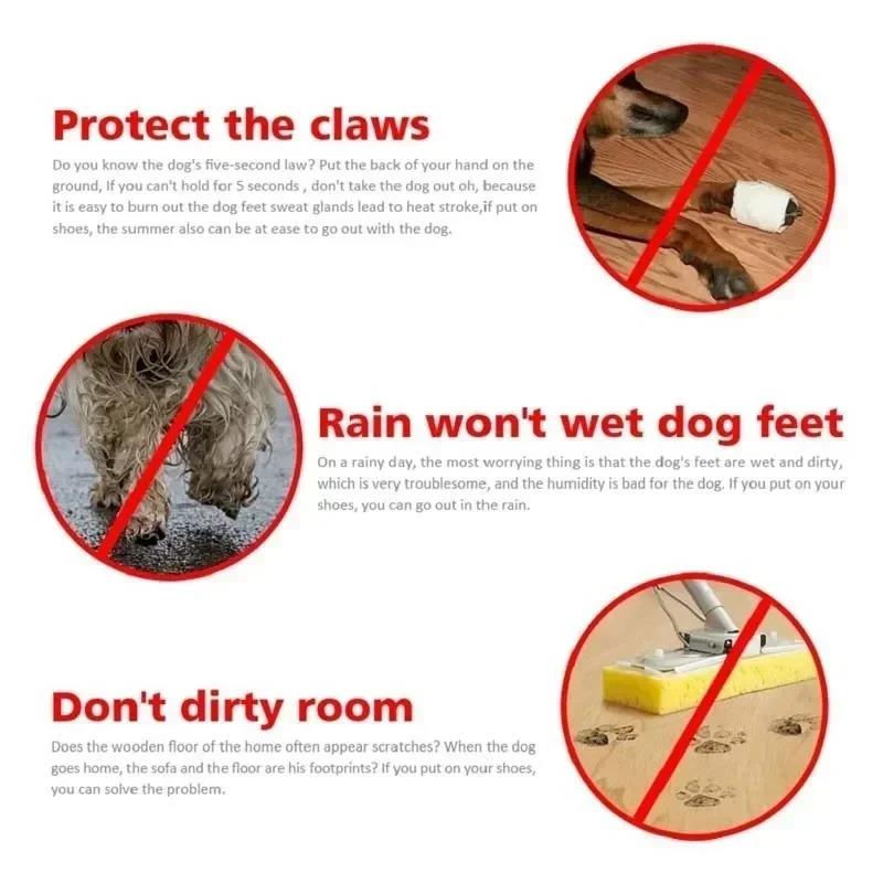 New 4pcs Waterproof Pet Dog Sh – Shoe Polish Cream recenzja i cena