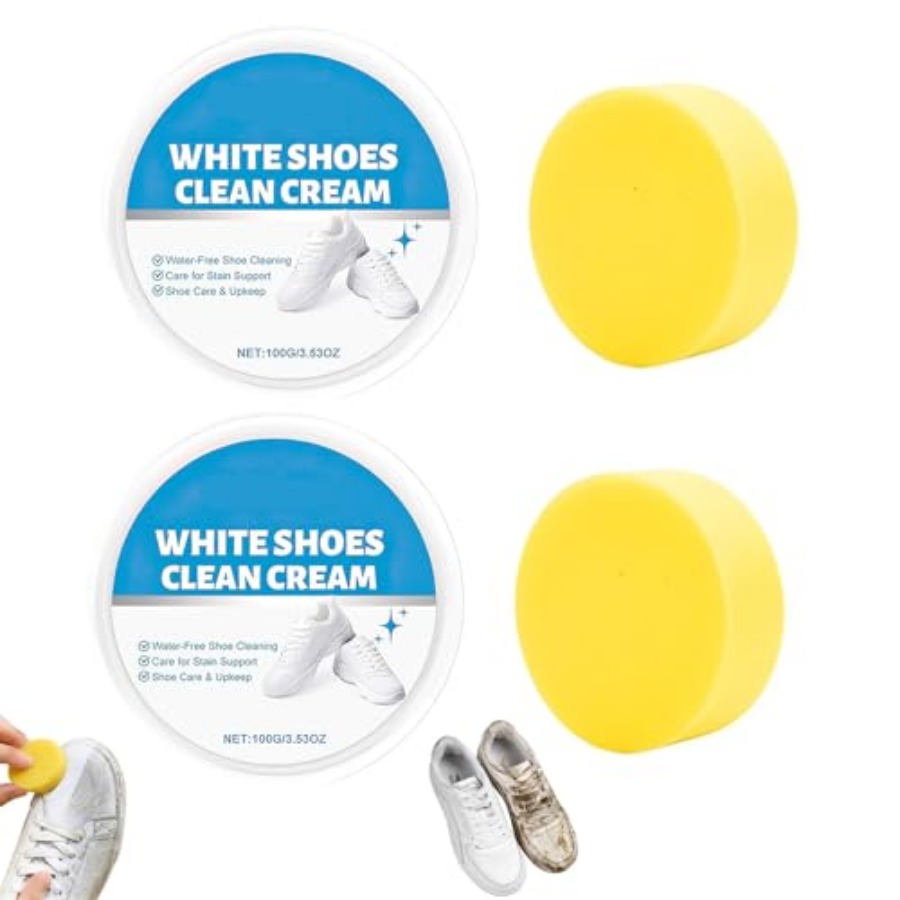 White Shoe Cleaner Cream, Mult – Sneaker Cleaning Kit recenzja i cena