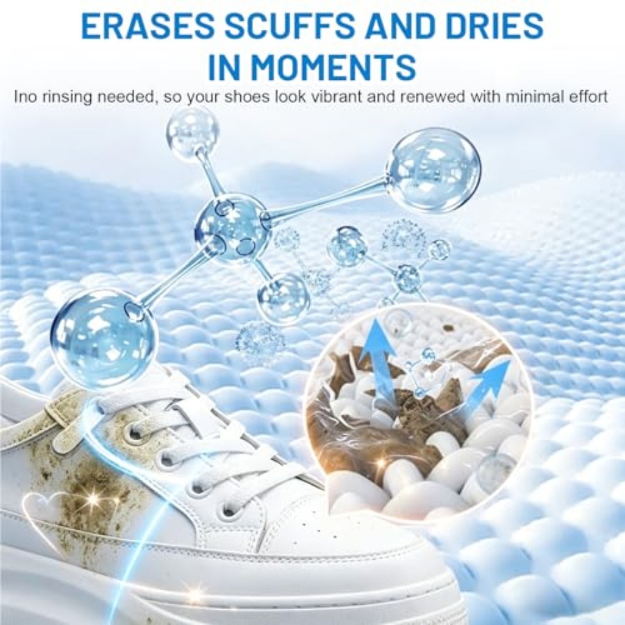 White Shoe Cleaner Cream, Mult – Sneaker Cleaning Kit recenzja i cena