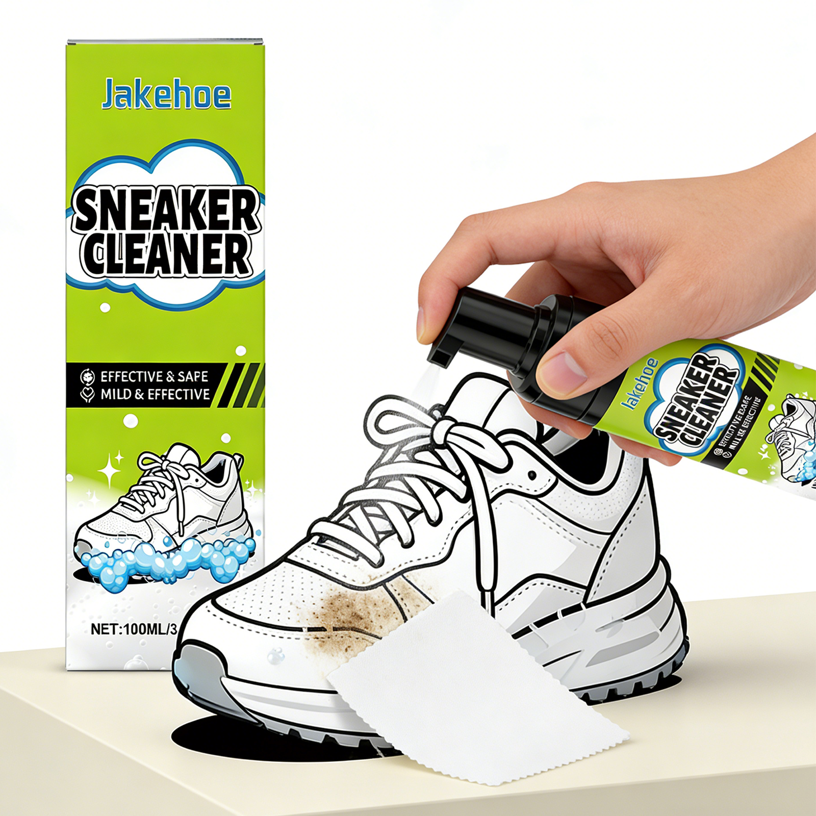 White Shoe Cleaner Sneaker Cle – Sneaker Cleaning Kit recenzja i cena