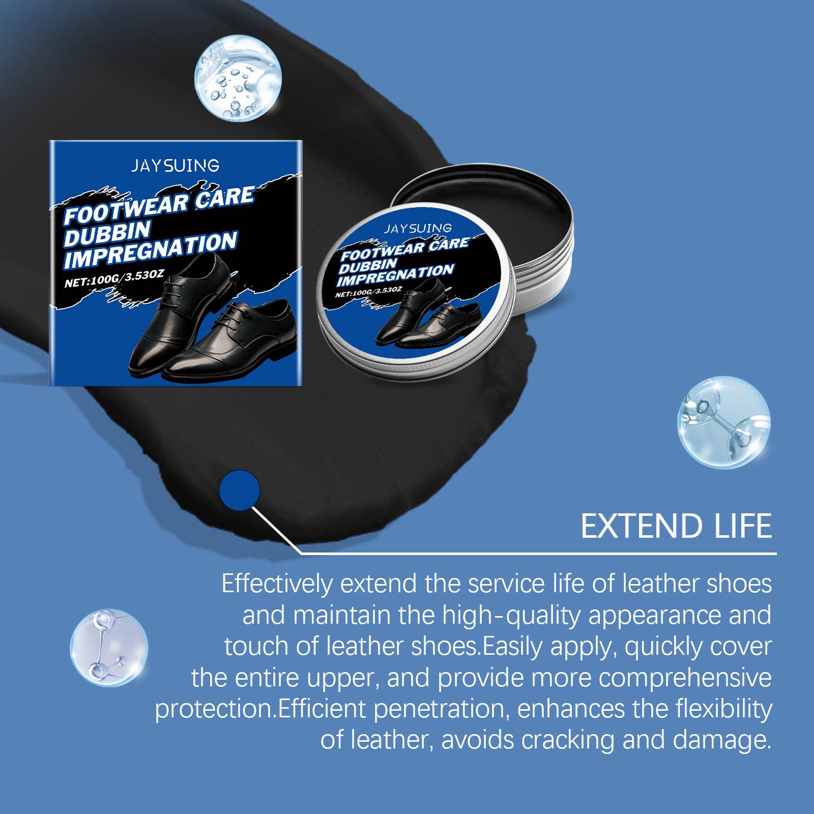 Leather Shoe Care Wax - Househ – Shoe Polish Cream recenzja i cena